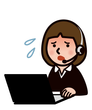 困った人のイメージ