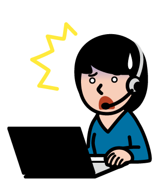 困った人のイメージ